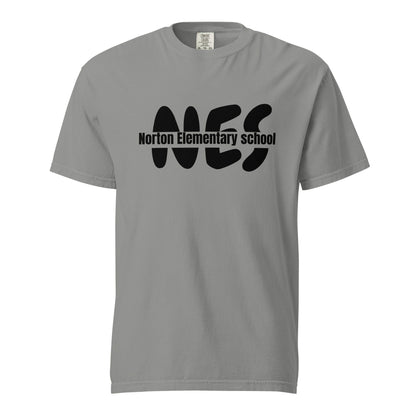 Signature | Comfort Colors T-Shirt | Norton Elementary School | NES Script Logo