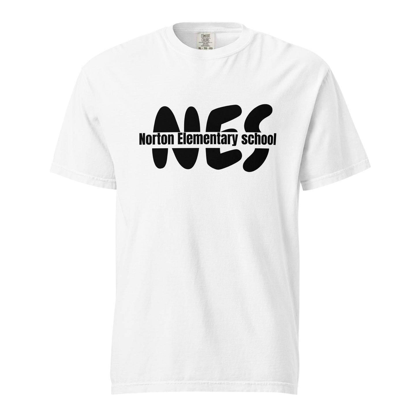 Signature | Comfort Colors T-Shirt | Norton Elementary School | NES Script Logo