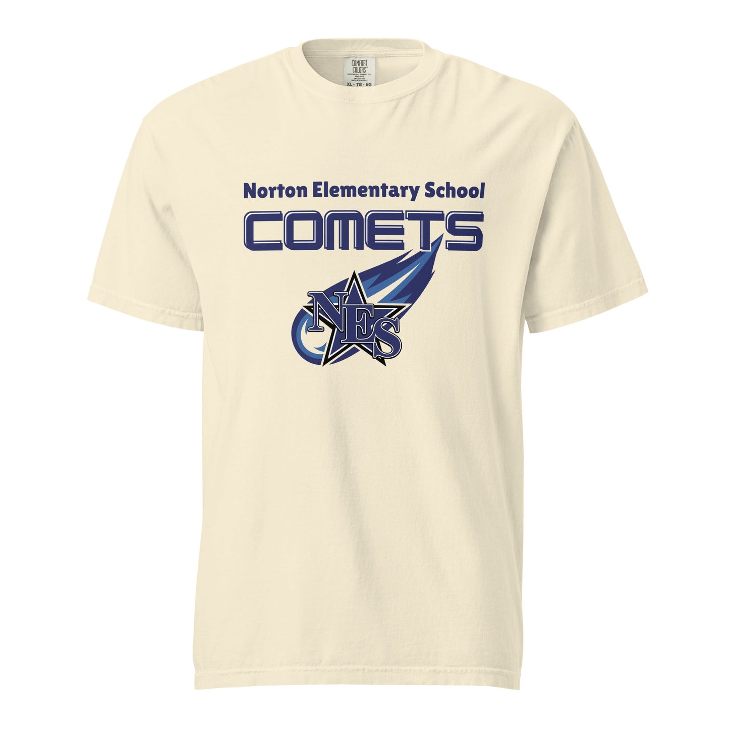 Signature | Comfort Colors T-Shirt | Norton Elementary School | Space Script Logo
