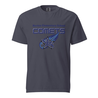 Signature | Comfort Colors T-Shirt | Norton Elementary School | Space Script Logo