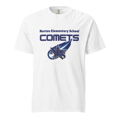 Signature | Comfort Colors T-Shirt | Norton Elementary School | Space Script Logo