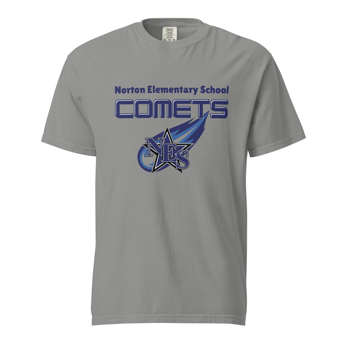 Signature | Comfort Colors T-Shirt | Norton Elementary School | Space Script Logo
