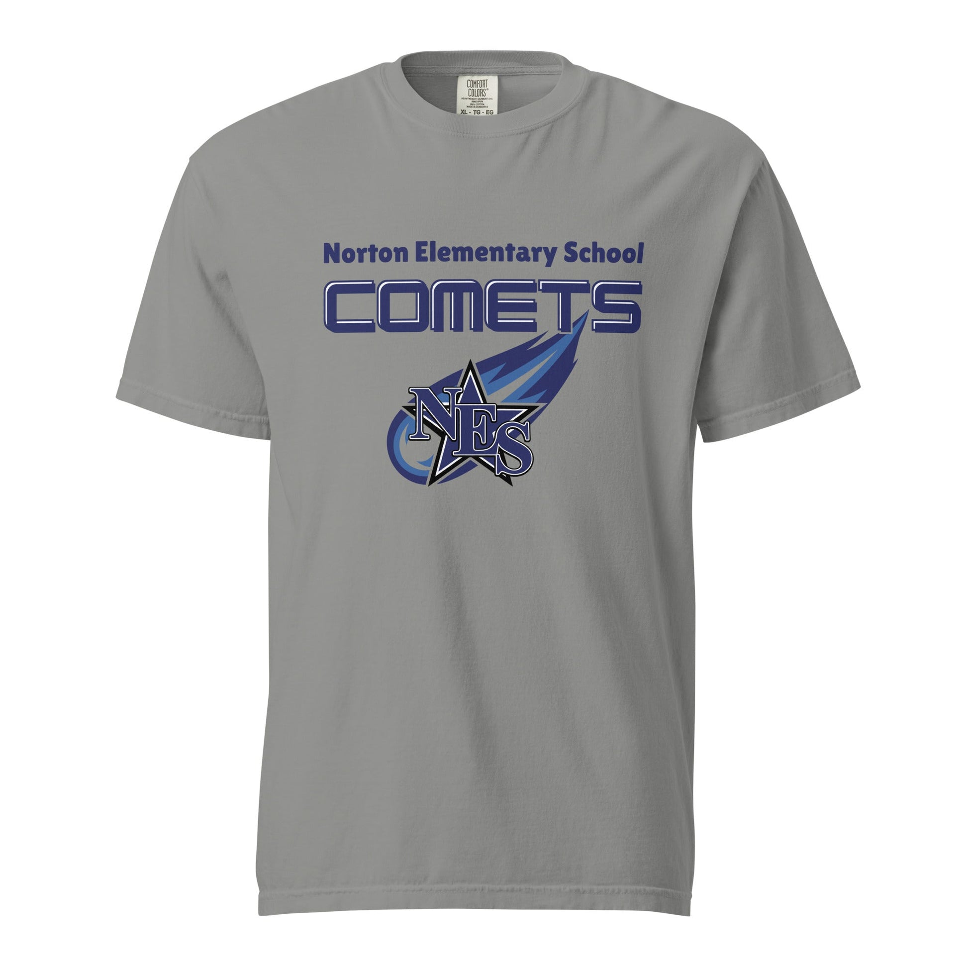 Signature | Comfort Colors T-Shirt | Norton Elementary School | Space Script Logo
