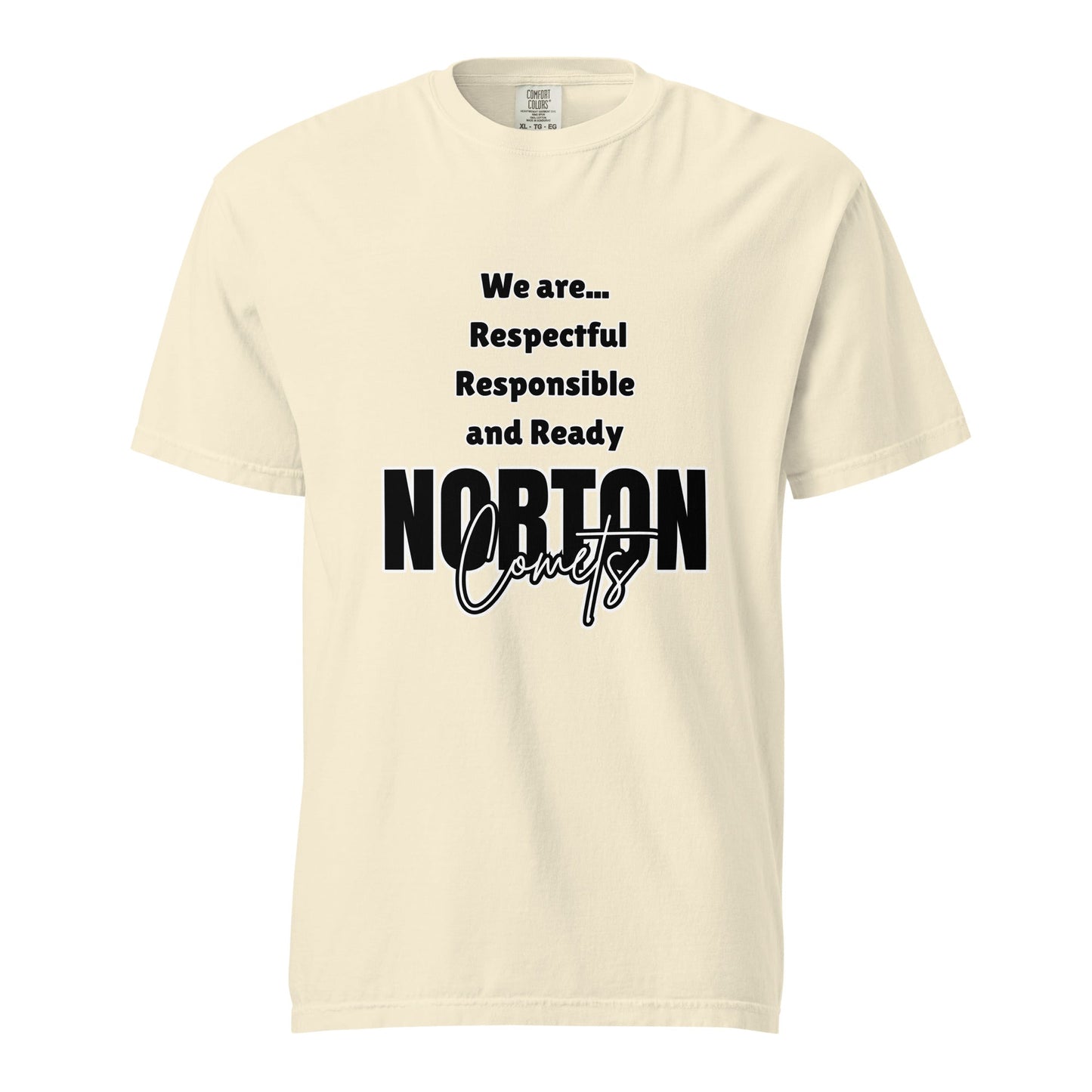 Signature | Comfort Colors T-Shirt | Norton Elementary School | We are... Logo