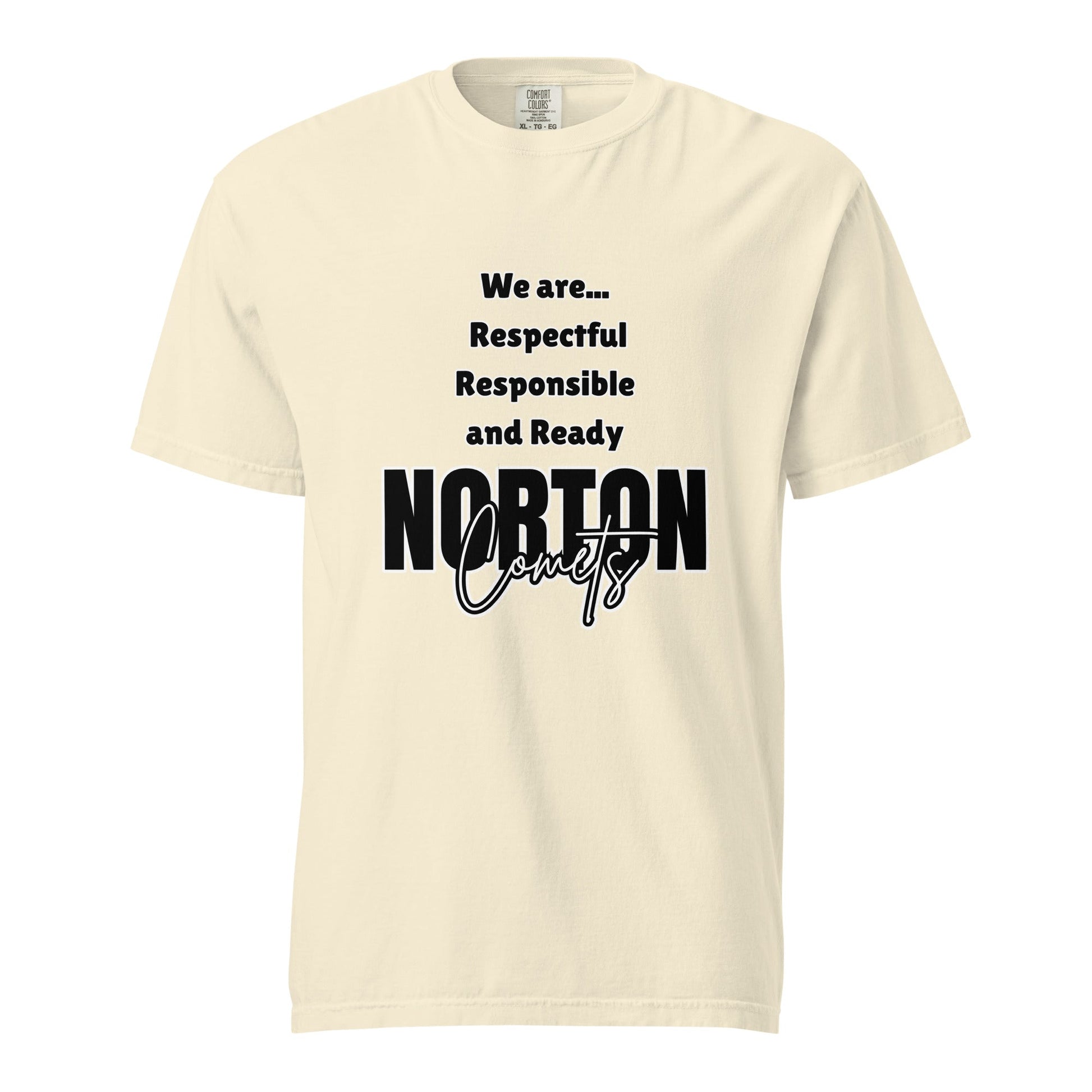 Signature | Comfort Colors T-Shirt | Norton Elementary School | We are... Logo