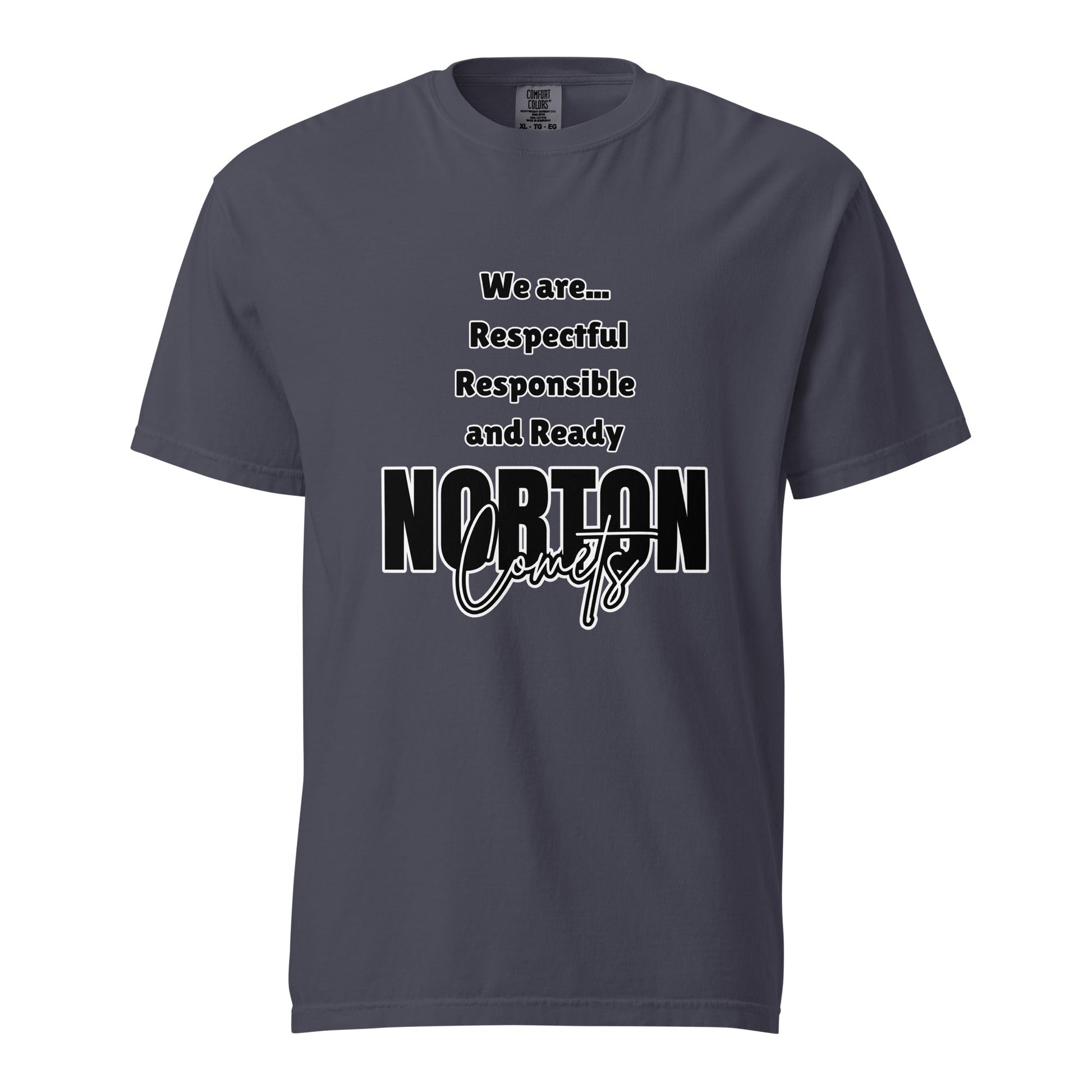 Signature | Comfort Colors T-Shirt | Norton Elementary School | We are... Logo