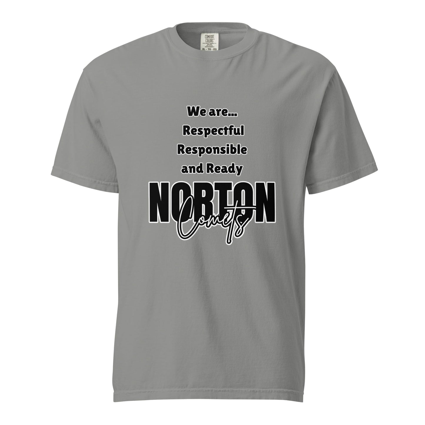 Signature | Comfort Colors T-Shirt | Norton Elementary School | We are... Logo