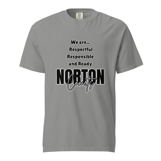 Signature | Comfort Colors T-Shirt | Norton Elementary School | We are... Logo