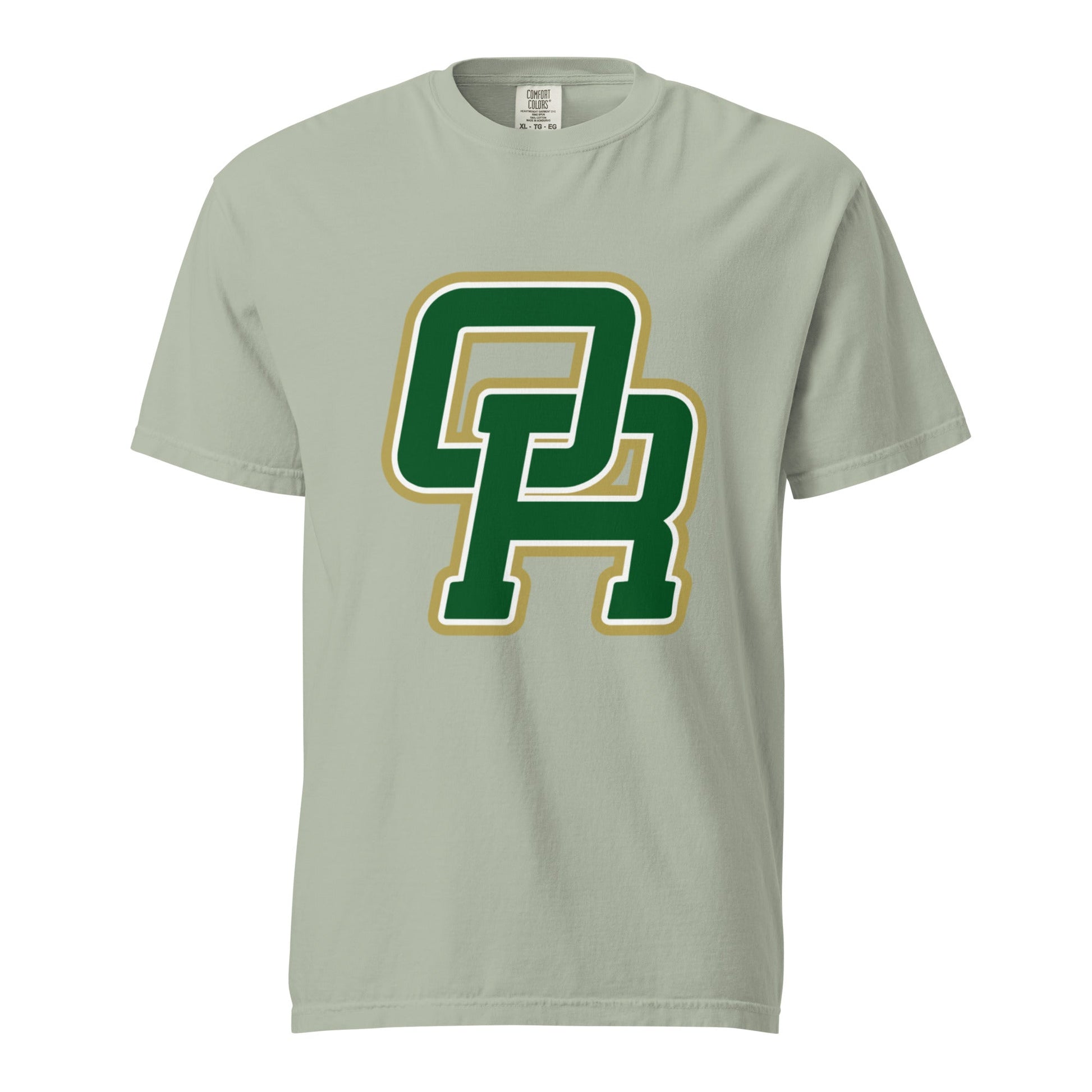 Signature | Comfort Colors T-Shirt | Oakridge Flag Football | Varsity Interlock Logo