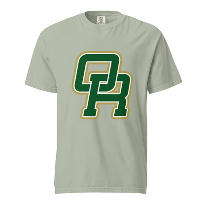 Signature | Comfort Colors T-Shirt | Oakridge Flag Football | Varsity Interlock Logo