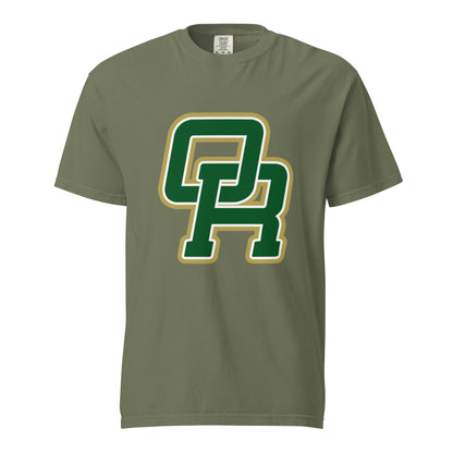 Signature | Comfort Colors T-Shirt | Oakridge Flag Football | Varsity Interlock Logo