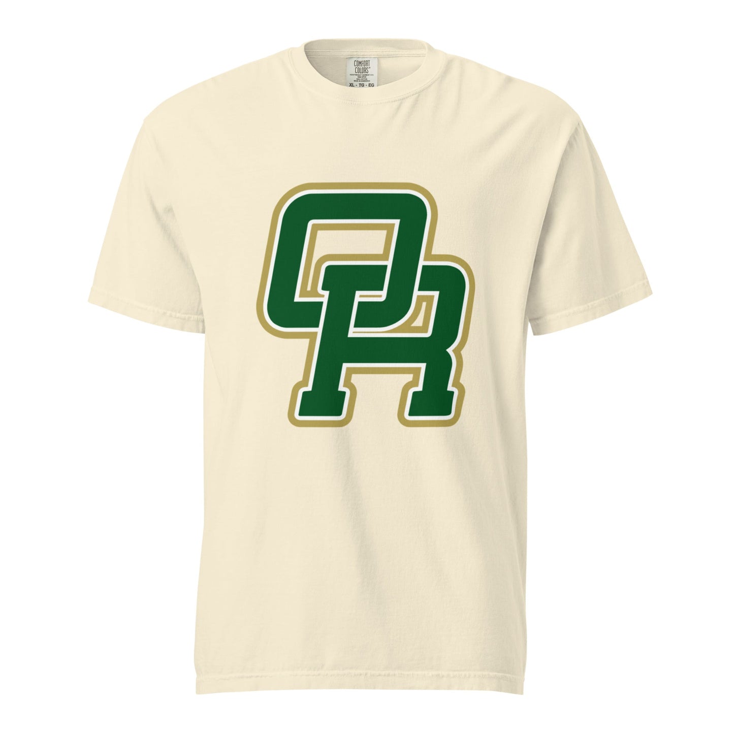 Signature | Comfort Colors T-Shirt | Oakridge Flag Football | Varsity Interlock Logo