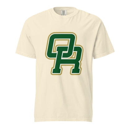 Signature | Comfort Colors T-Shirt | Oakridge Flag Football | Varsity Interlock Logo