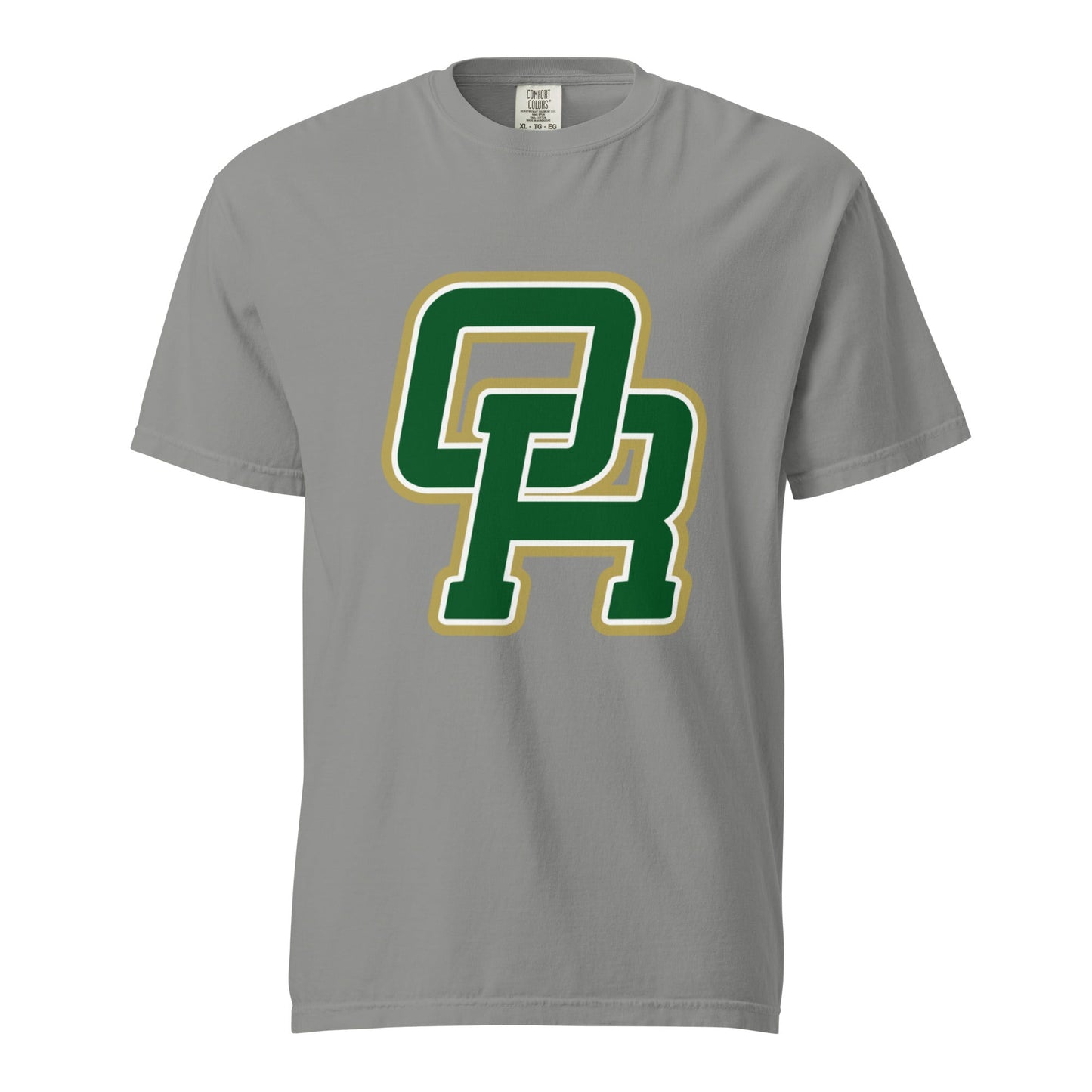 Signature | Comfort Colors T-Shirt | Oakridge Flag Football | Varsity Interlock Logo