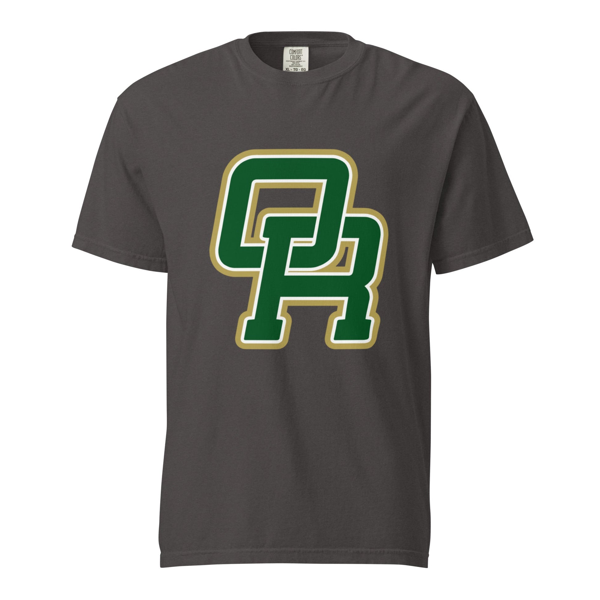 Signature | Comfort Colors T-Shirt | Oakridge Flag Football | Varsity Interlock Logo