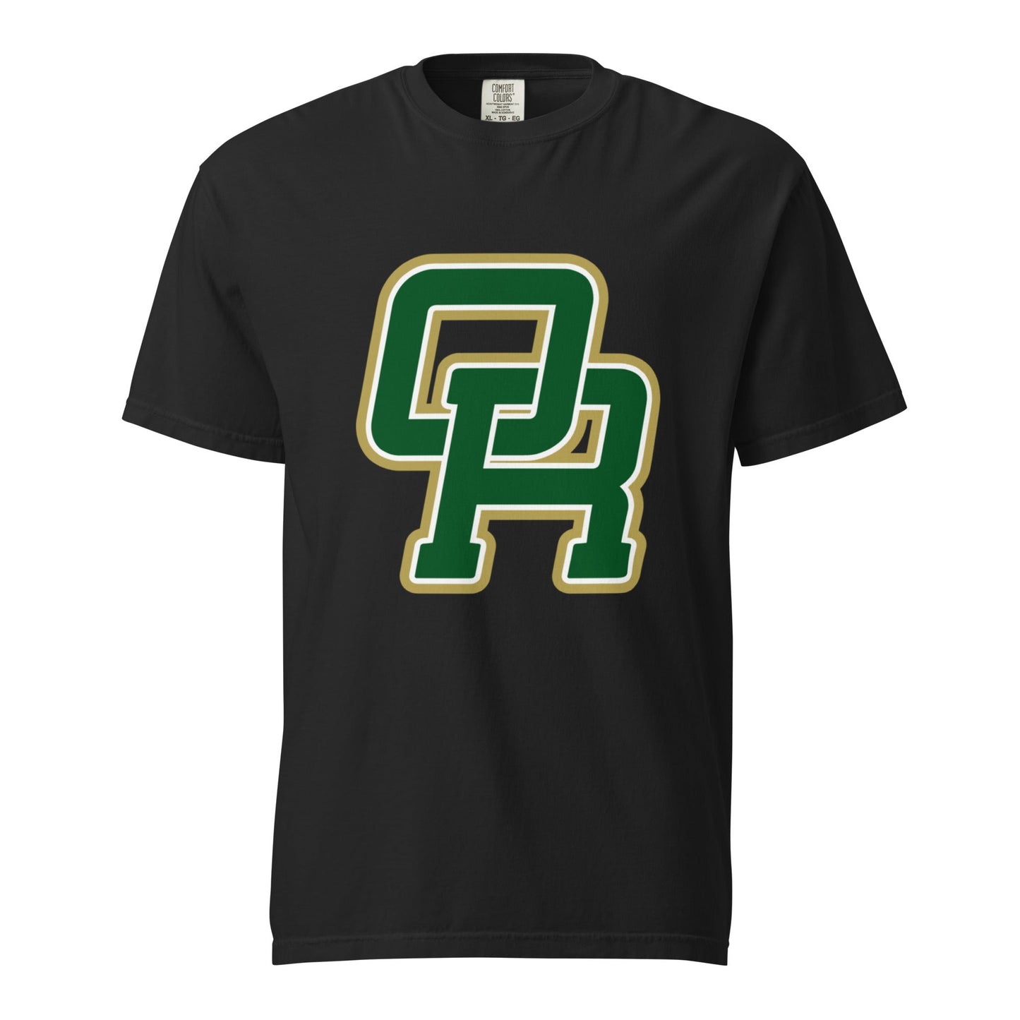 Signature | Comfort Colors T-Shirt | Oakridge Flag Football | Varsity Interlock Logo