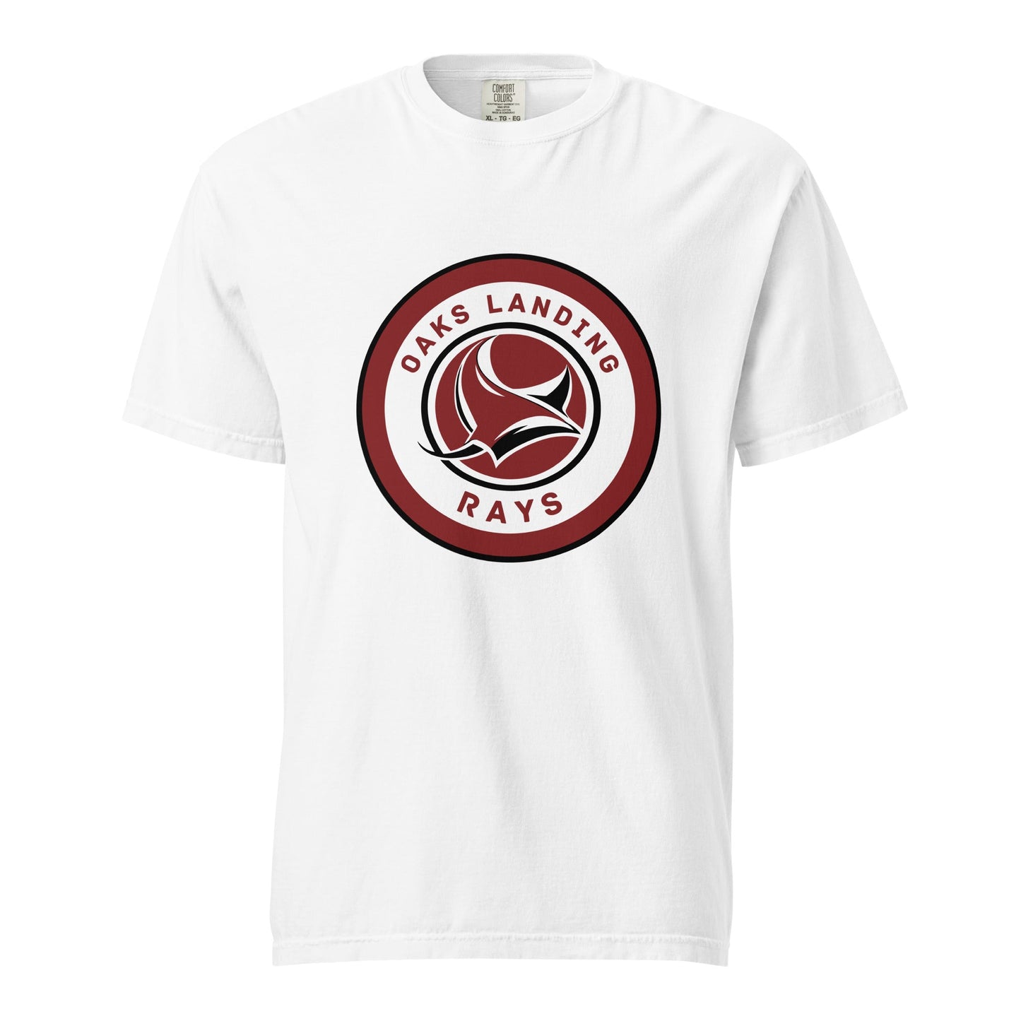 Signature | Comfort Colors T-Shirt | OAKS LANDING RAYS | Badge Logo