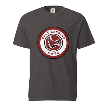 Signature | Comfort Colors T-Shirt | OAKS LANDING RAYS | Badge Logo