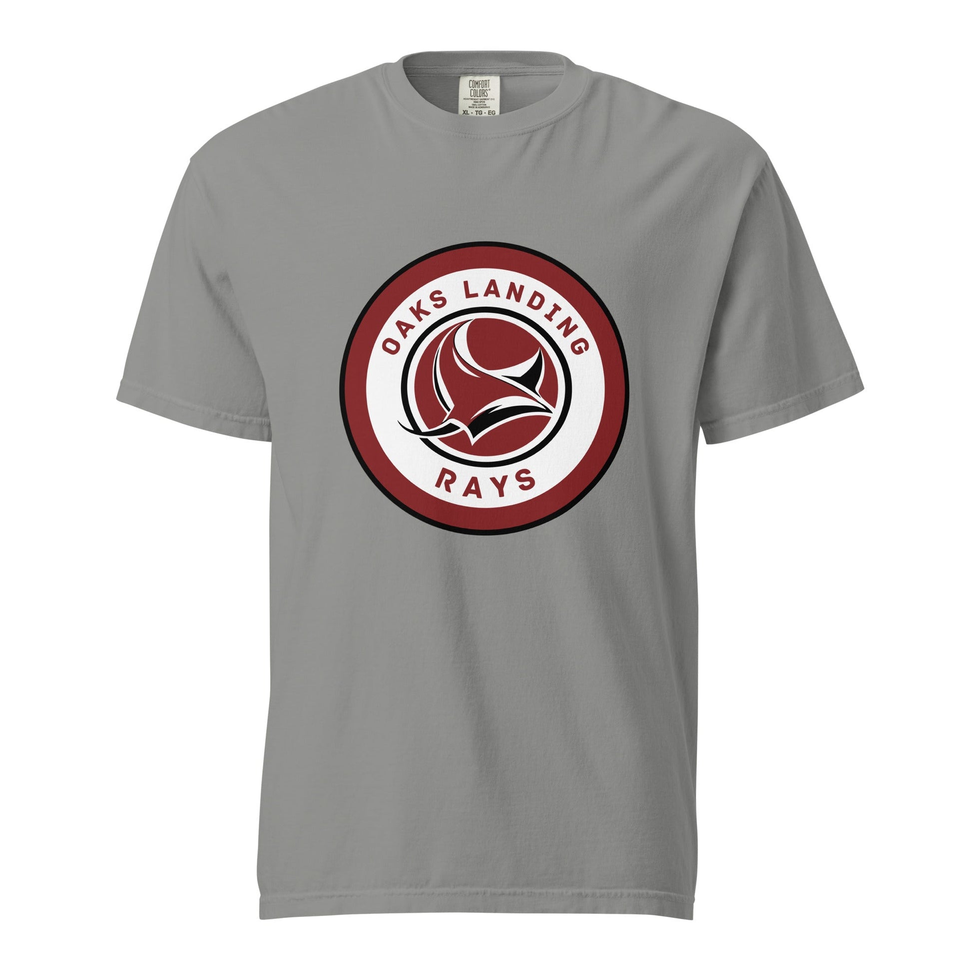 Signature | Comfort Colors T-Shirt | OAKS LANDING RAYS | Badge Logo