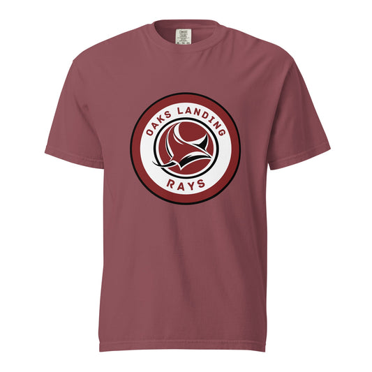 Signature | Comfort Colors T-Shirt | OAKS LANDING RAYS | Badge Logo