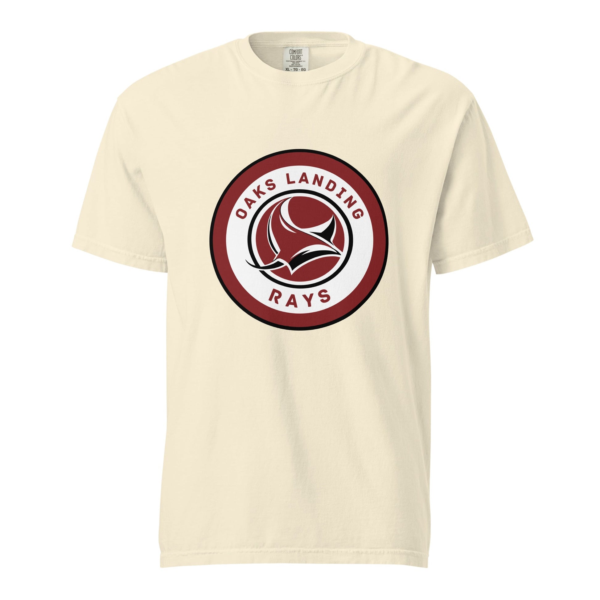 Signature | Comfort Colors T-Shirt | OAKS LANDING RAYS | Badge Logo