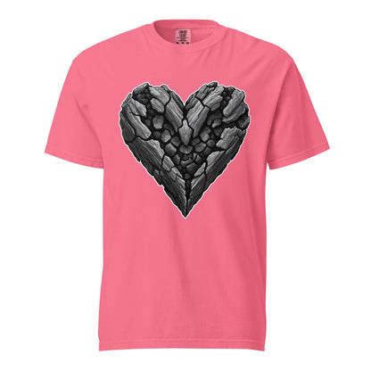 Signature | Comfort Colors T-Shirt | Obsidian Heartbeat | Emblem Logo