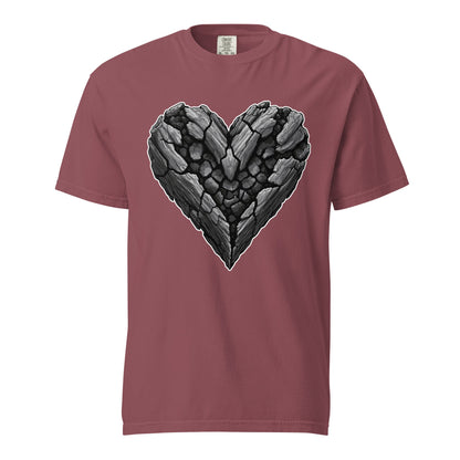 Signature | Comfort Colors T-Shirt | Obsidian Heartbeat | Emblem Logo