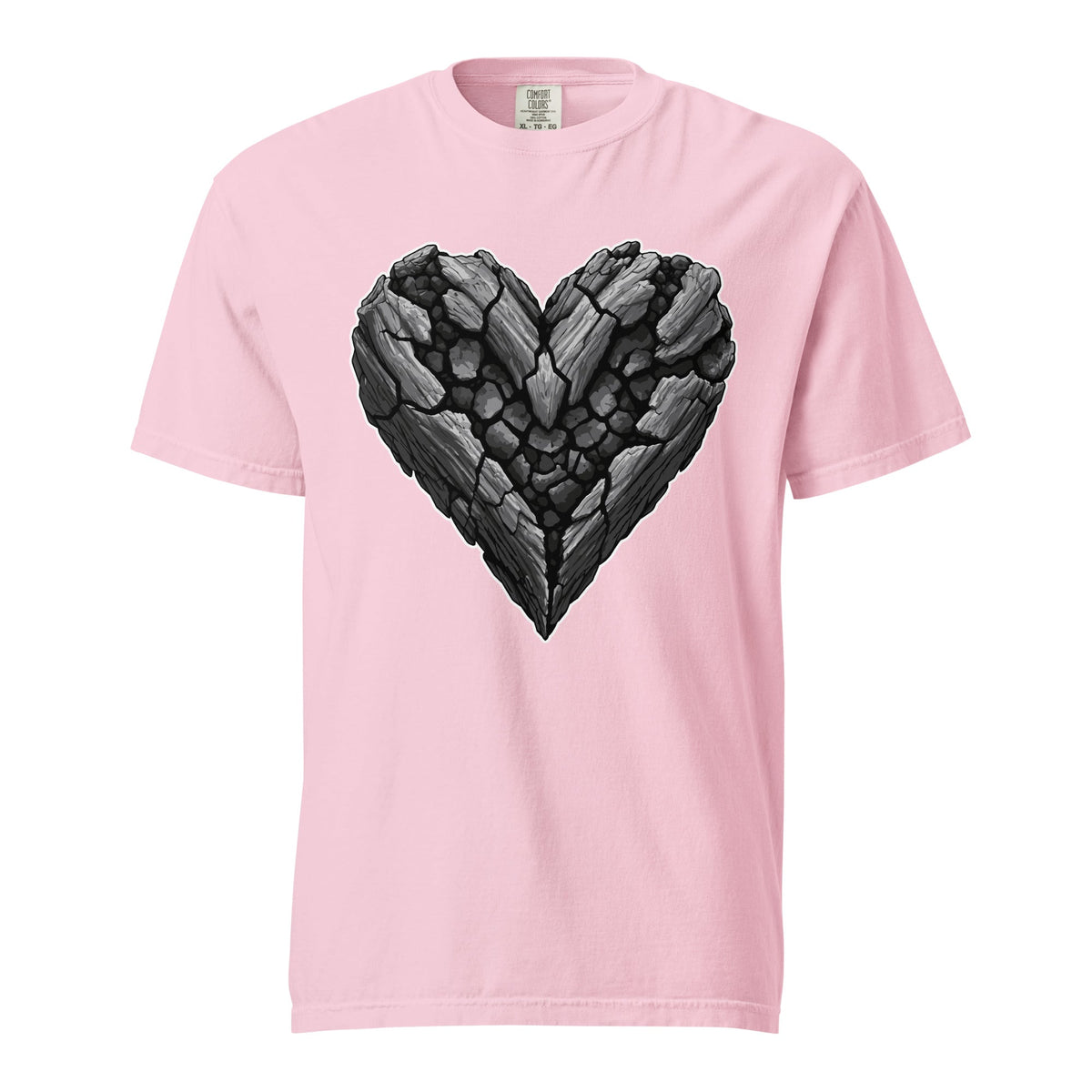Signature | Comfort Colors T-Shirt | Obsidian Heartbeat | Emblem Logo
