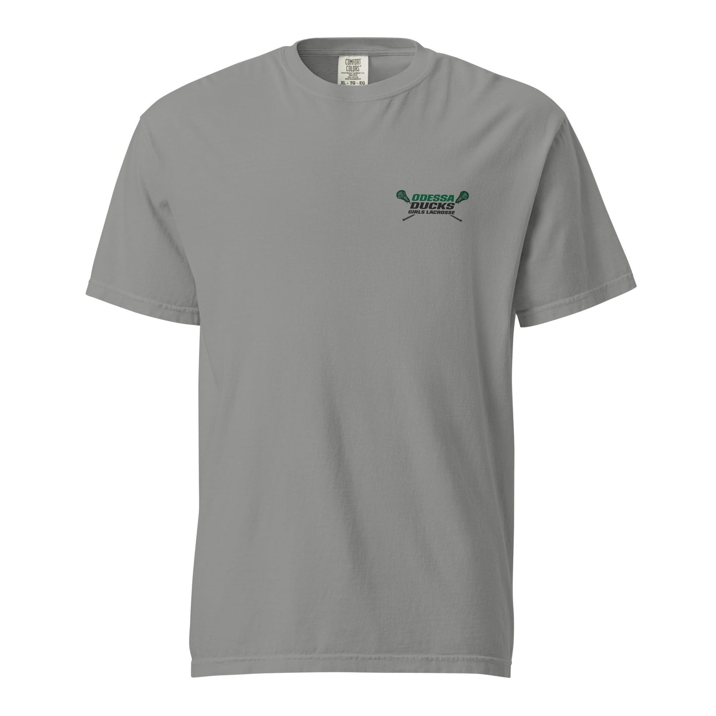 Signature | Comfort Colors T-Shirt | Odessa Girls Lacrosse | Girls LAX Alt Logo