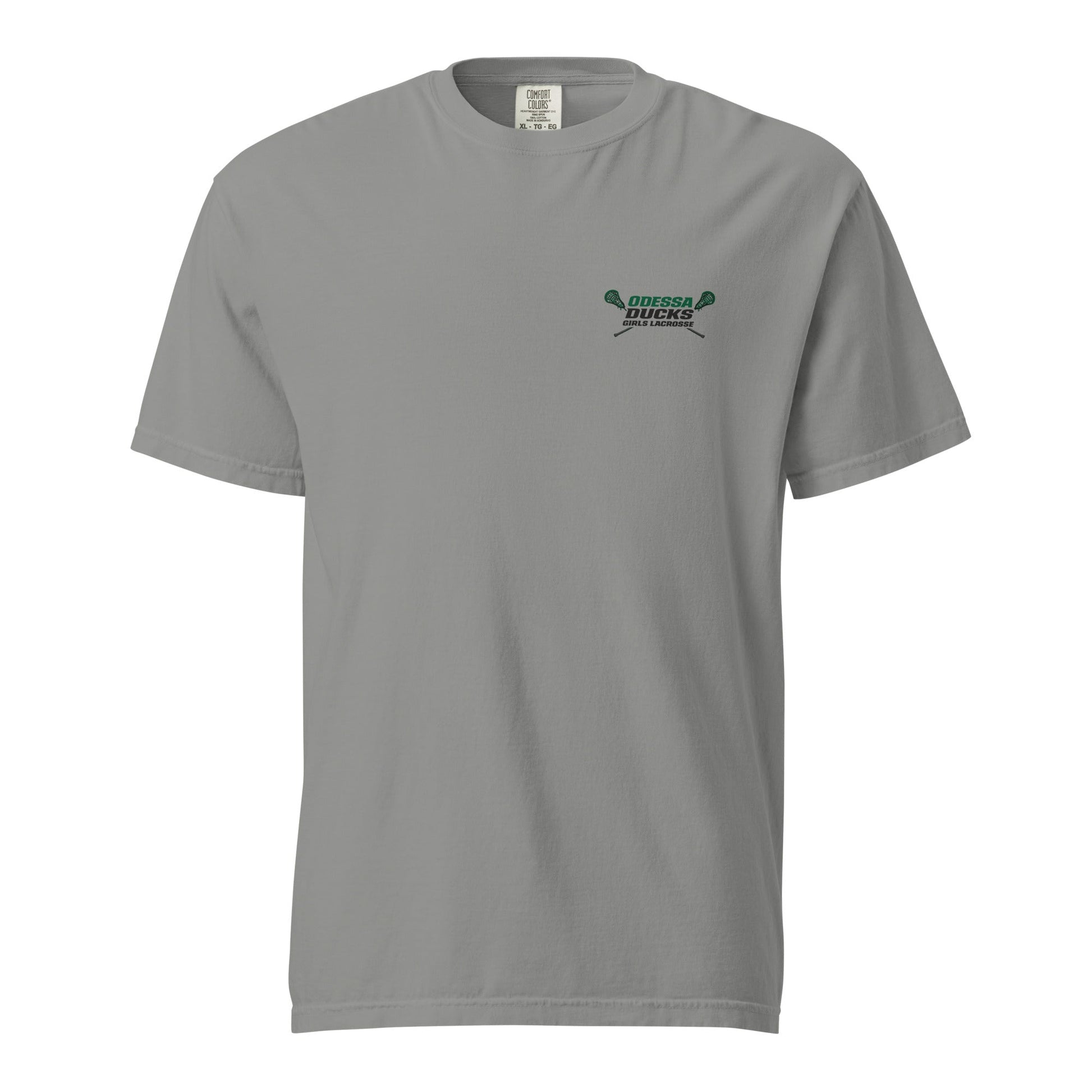 Signature | Comfort Colors T-Shirt | Odessa Girls Lacrosse | Girls LAX Alt Logo