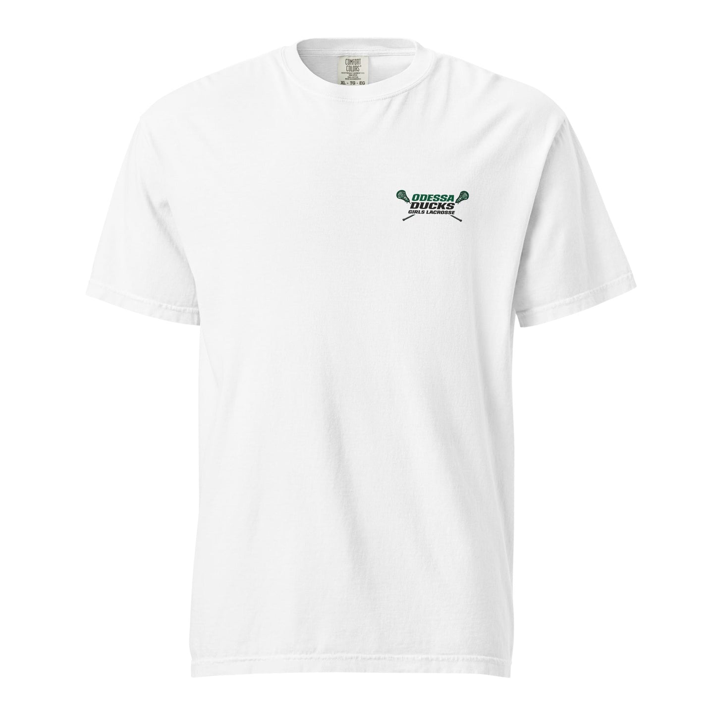 Signature | Comfort Colors T-Shirt | Odessa Girls Lacrosse | Girls LAX Alt Logo