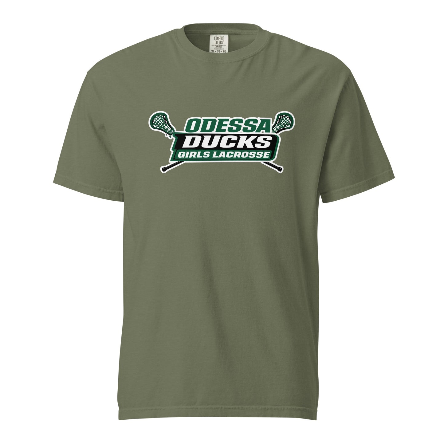 Signature | Comfort Colors T-Shirt | Odessa Girls Lacrosse | Girls LAX Logo
