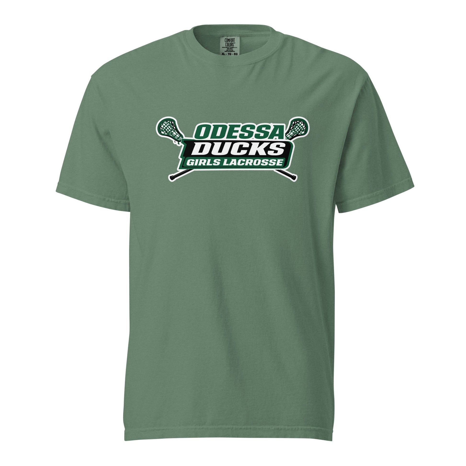 Signature | Comfort Colors T-Shirt | Odessa Girls Lacrosse | Girls LAX Logo