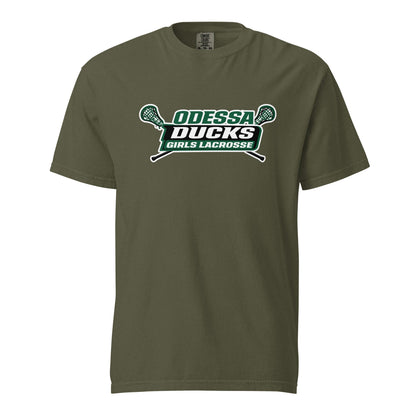 Signature | Comfort Colors T-Shirt | Odessa Girls Lacrosse | Girls LAX Logo