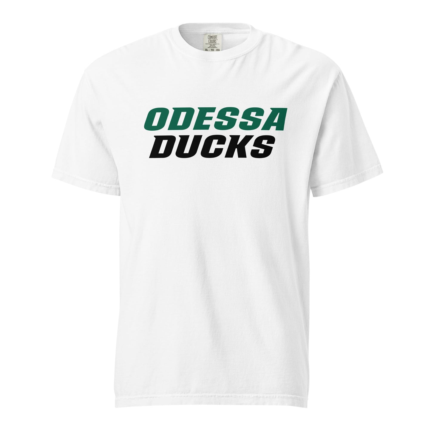 Signature | Comfort Colors T-Shirt | Odessa Girls Lacrosse | Odessa Script Logo