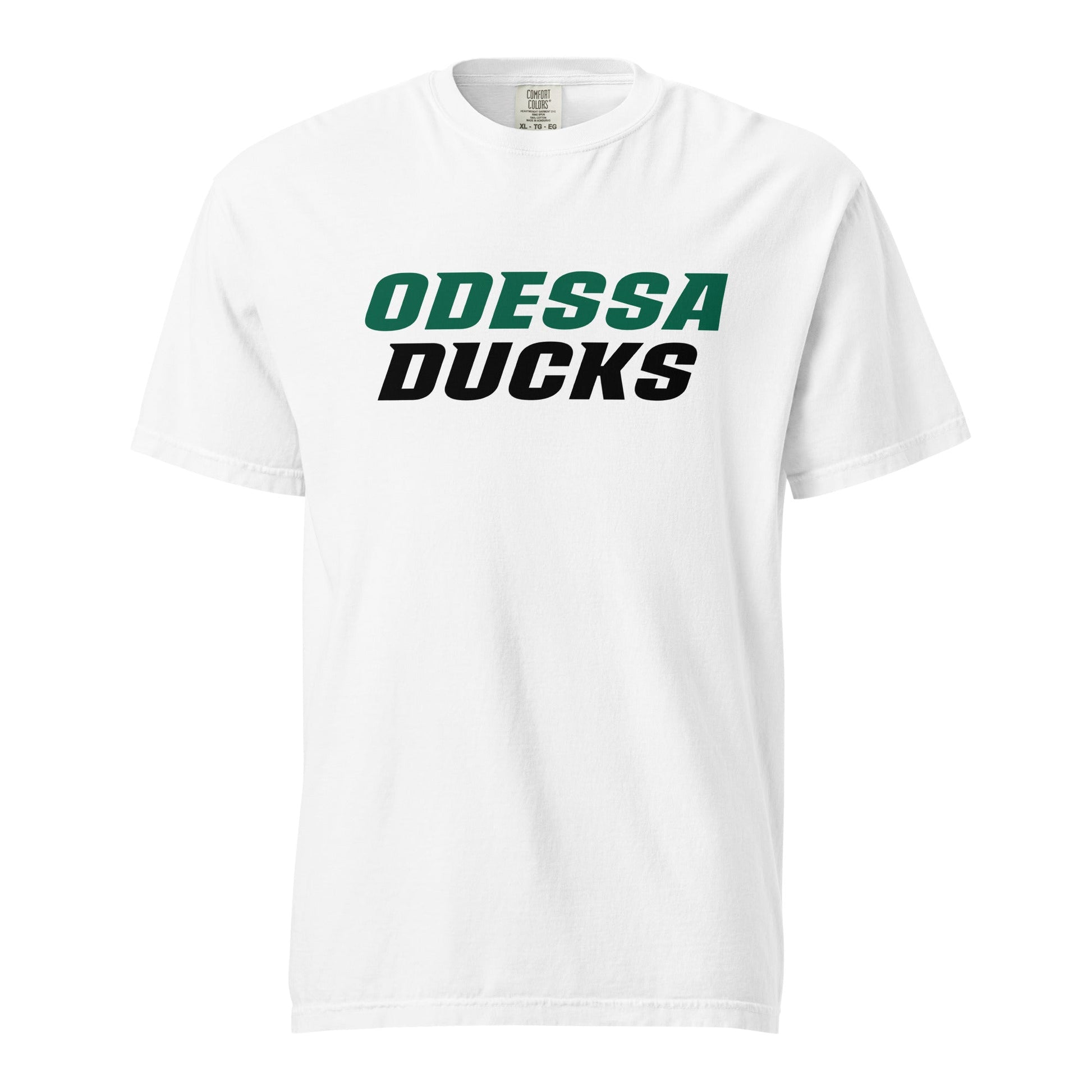 Signature | Comfort Colors T-Shirt | Odessa Girls Lacrosse | Odessa Script Logo