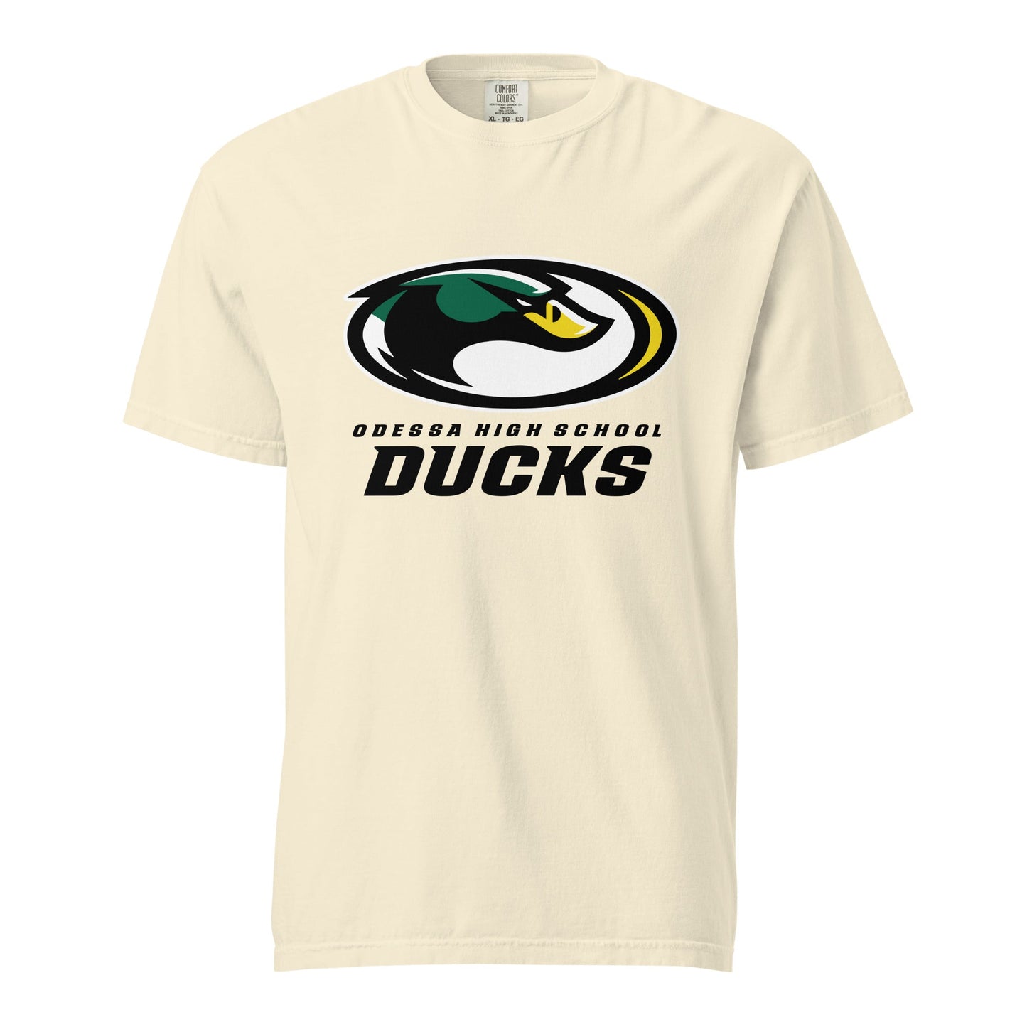 Signature | Comfort Colors T-Shirt | Odessa Girls Lacrosse | ODH Ducks Logo