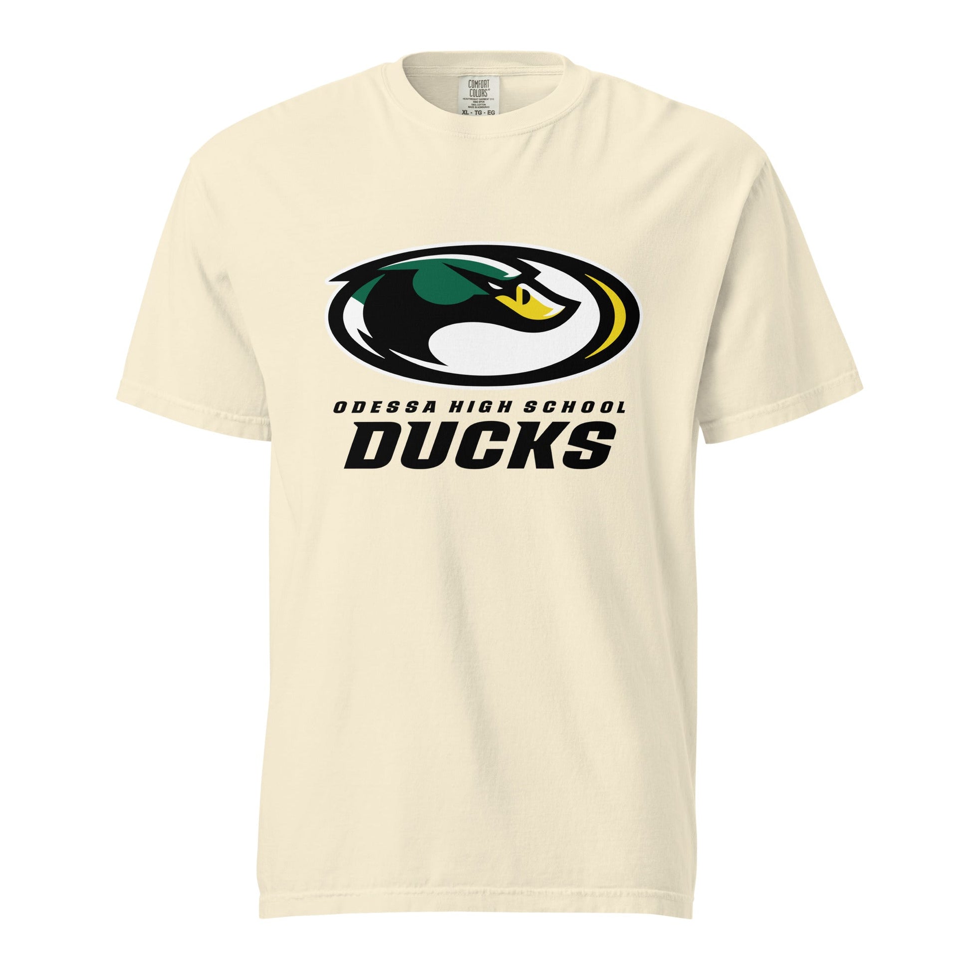 Signature | Comfort Colors T-Shirt | Odessa Girls Lacrosse | ODH Ducks Logo