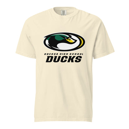 Signature | Comfort Colors T-Shirt | Odessa Girls Lacrosse | ODH Ducks Logo