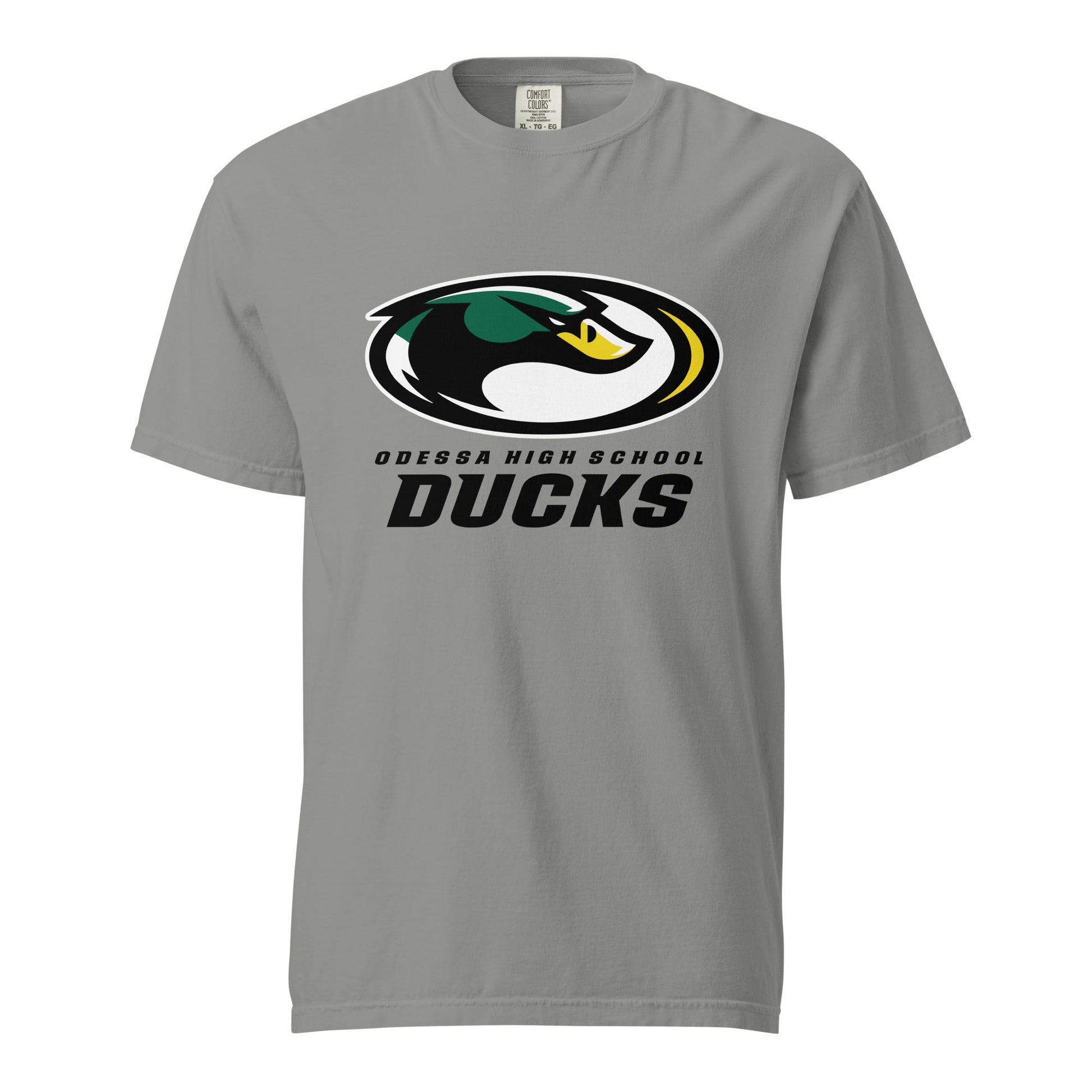 Signature | Comfort Colors T-Shirt | Odessa Girls Lacrosse | ODH Ducks Logo