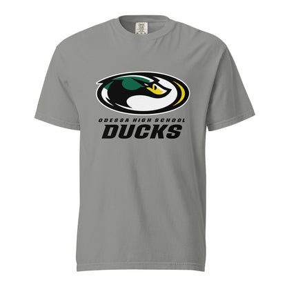 Signature | Comfort Colors T-Shirt | Odessa Girls Lacrosse | ODH Ducks Logo