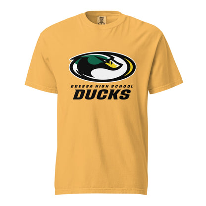 Signature | Comfort Colors T-Shirt | Odessa Girls Lacrosse | ODH Ducks Logo