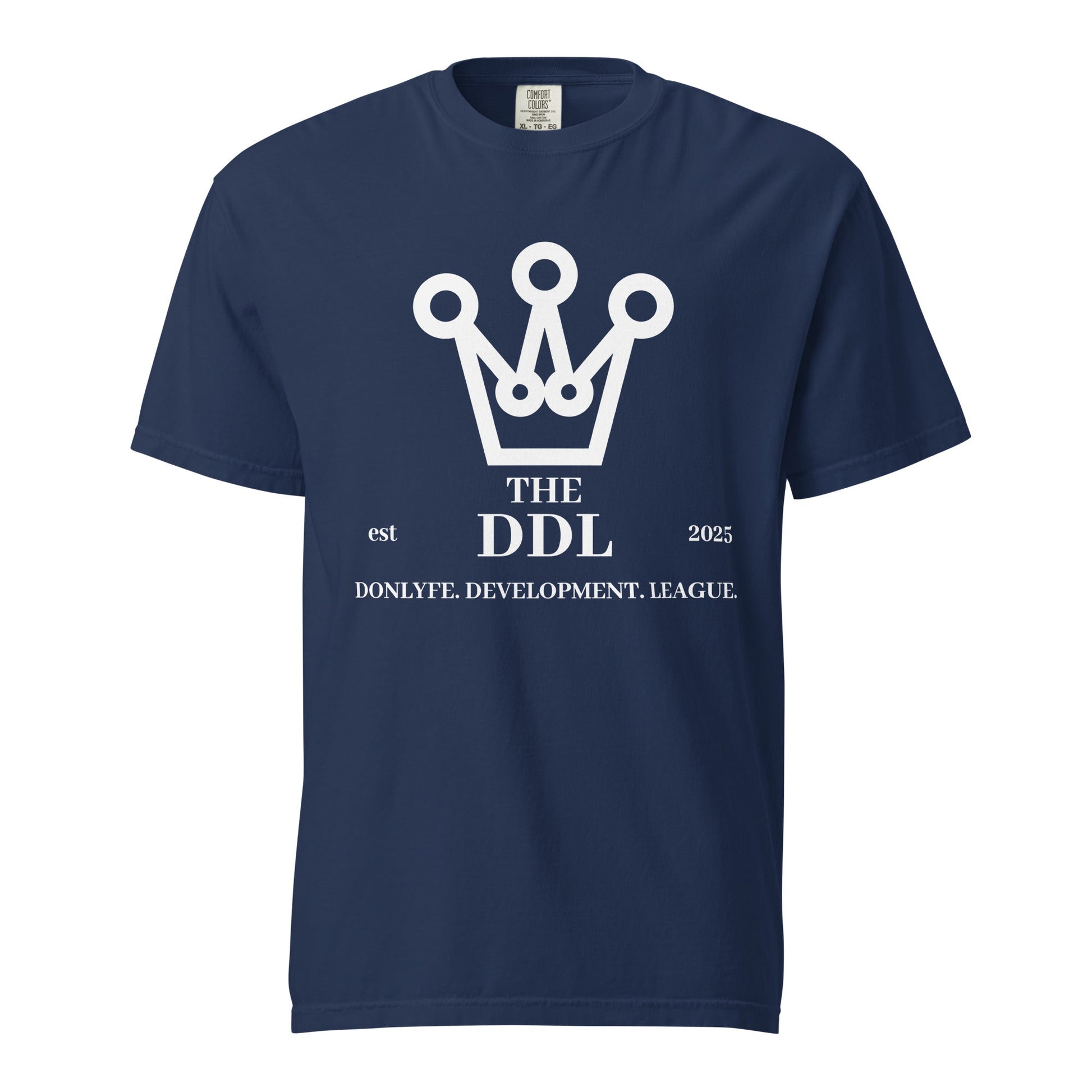 Signature | Comfort Colors T-Shirt | Official DDL Merchandise | Crest Logo