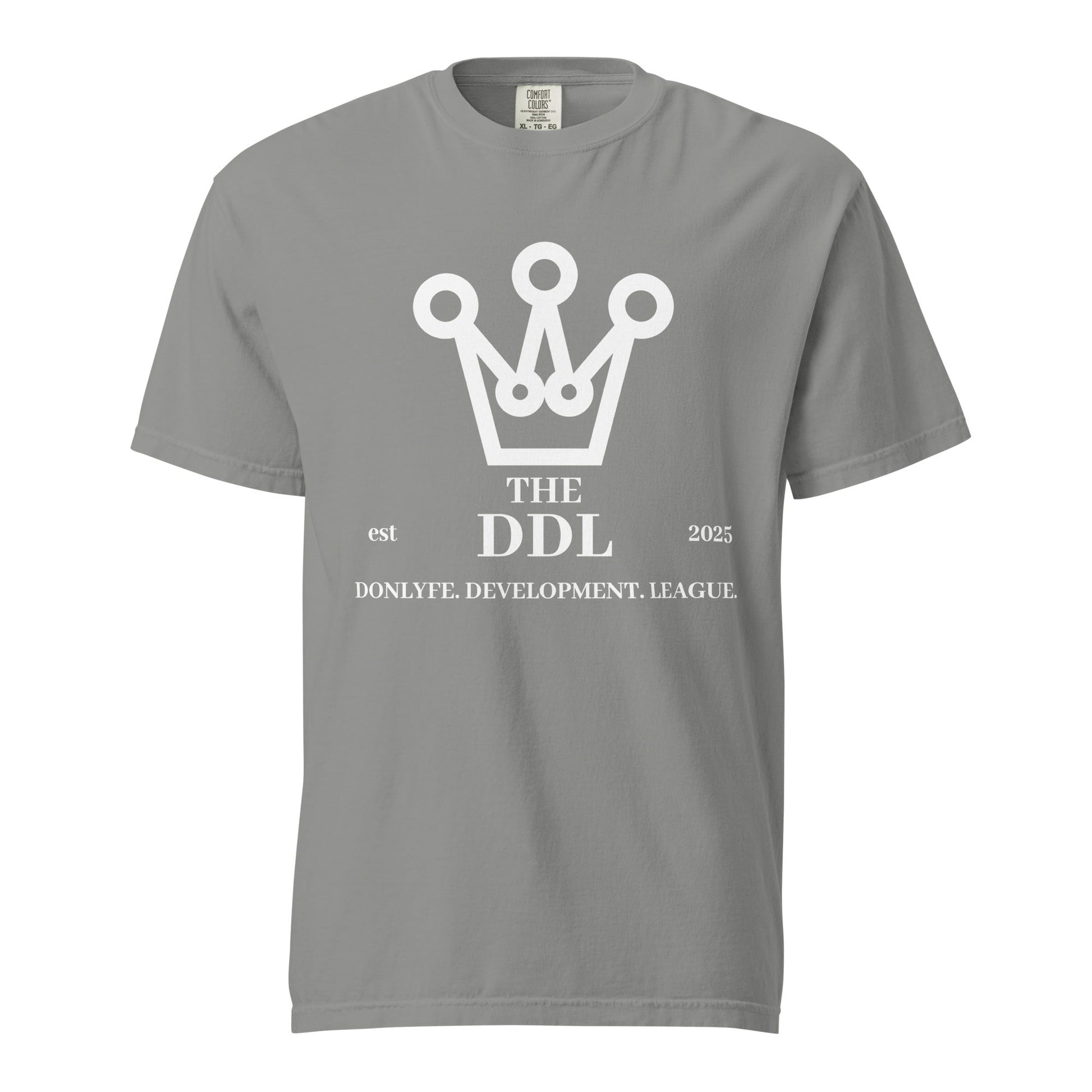 Signature | Comfort Colors T-Shirt | Official DDL Merchandise | Crest Logo