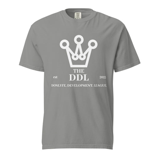 Signature | Comfort Colors T-Shirt | Official DDL Merchandise | Crest Logo