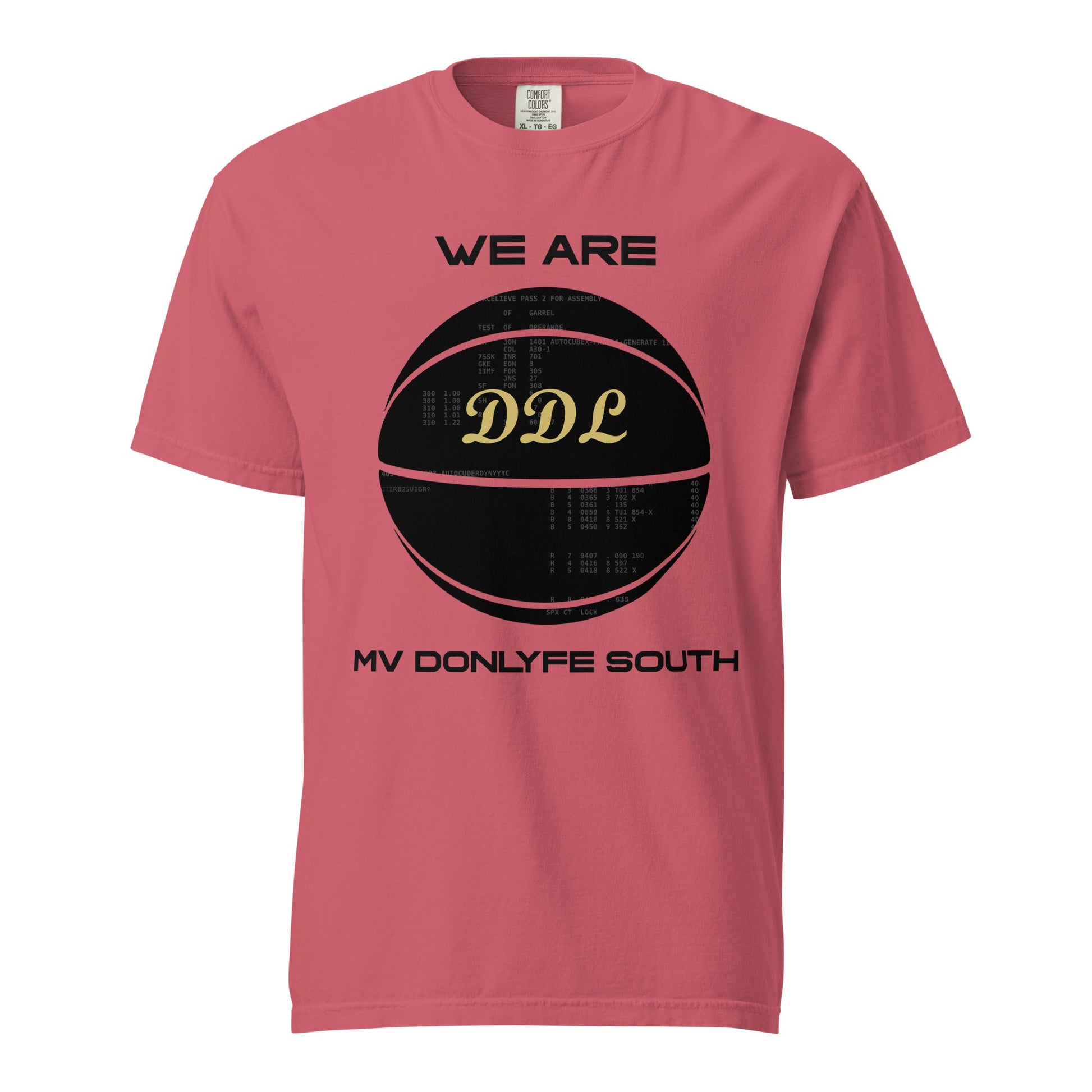 Signature | Comfort Colors T-Shirt | Official DDL Merchandise | Emblem Logo