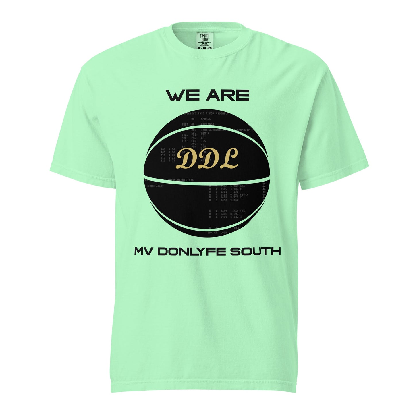 Signature | Comfort Colors T-Shirt | Official DDL Merchandise | Emblem Logo