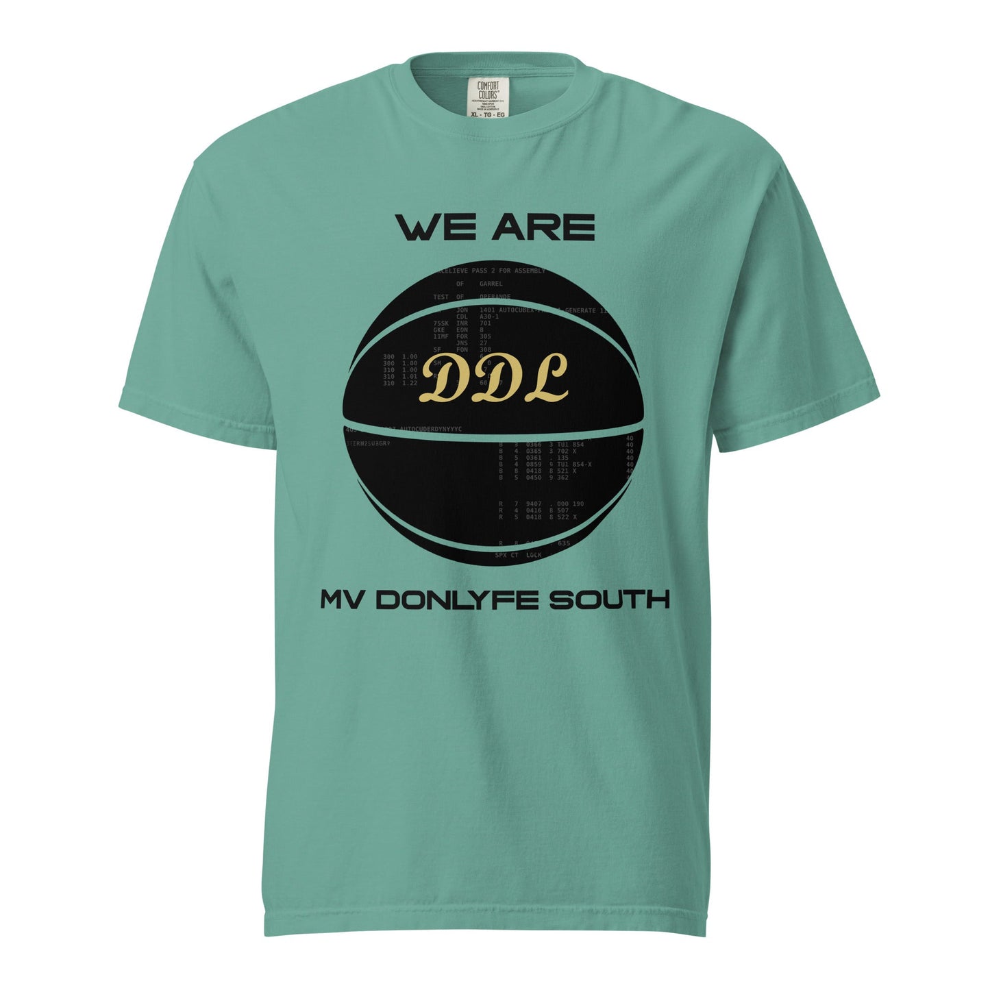 Signature | Comfort Colors T-Shirt | Official DDL Merchandise | Emblem Logo