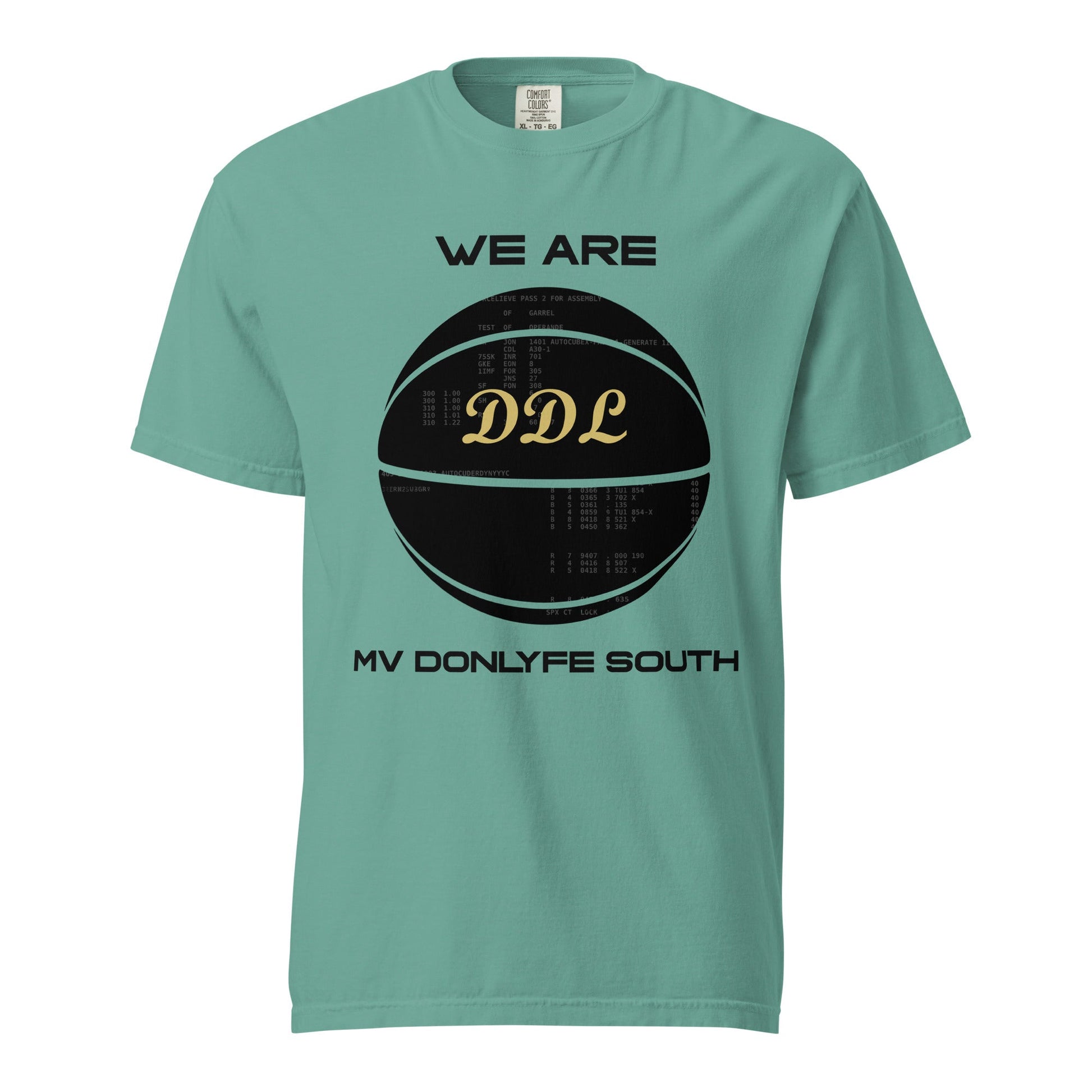 Signature | Comfort Colors T-Shirt | Official DDL Merchandise | Emblem Logo