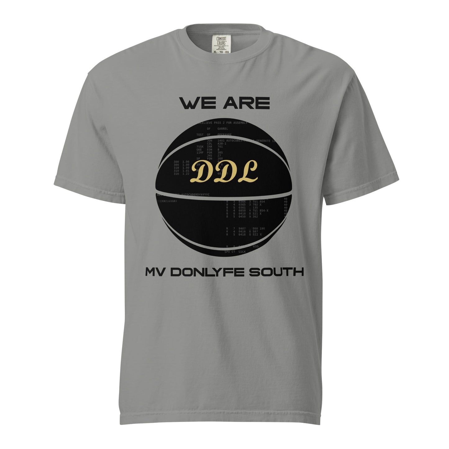Signature | Comfort Colors T-Shirt | Official DDL Merchandise | Emblem Logo